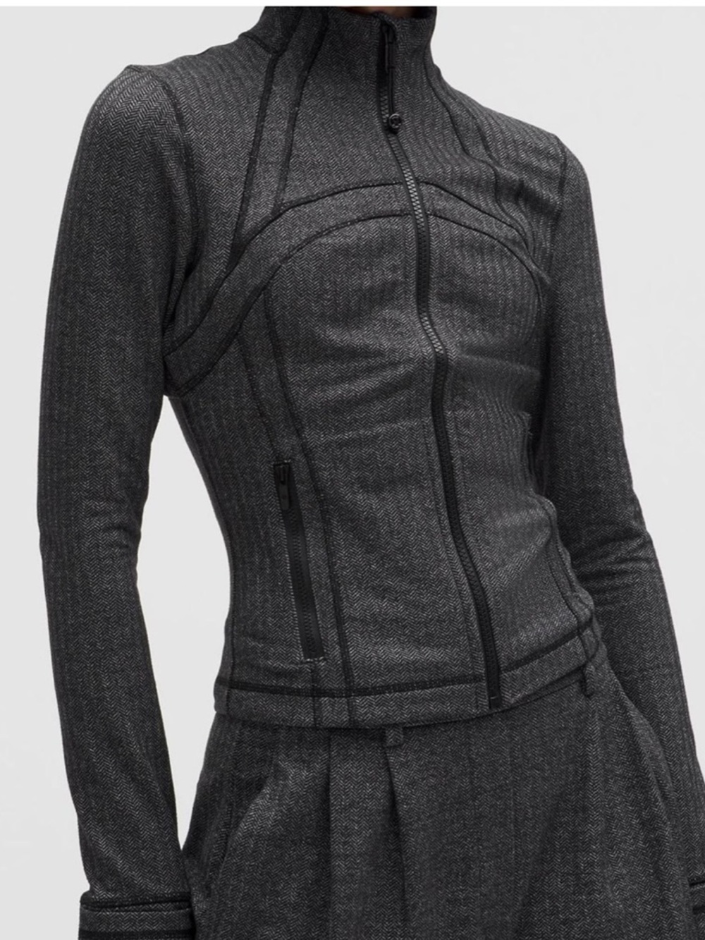lululemon athletica Define Cropped Jacket Herringbone